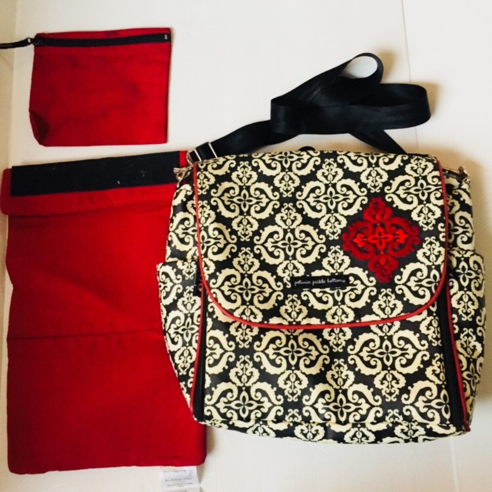 Petunia Pickle Bottom Boxy backpack diaper bag